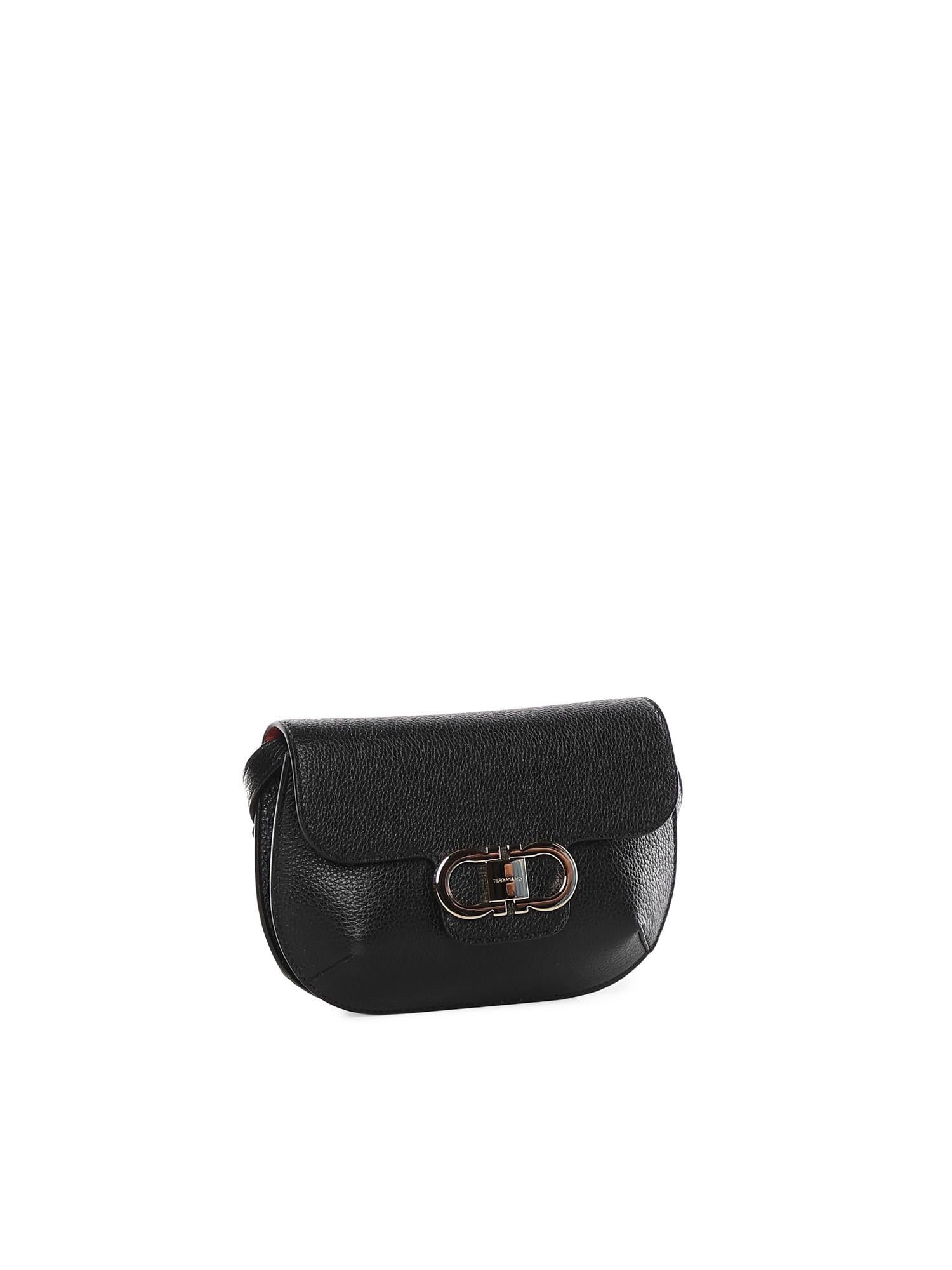 Mini bag double Gancini 221094 789848004 FERRAGAMO 