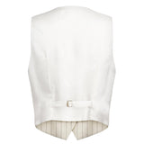Gilet in fresco di lana gessato DJ860 ES0080D001 DONDUP 