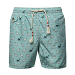 Costume con stampa scimmia<BR/> LIG0013 01664H MC2 SAINT BARTH 
