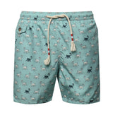 Costume con stampa scimmia<BR/> LIG0013 01664H MC2 SAINT BARTH 