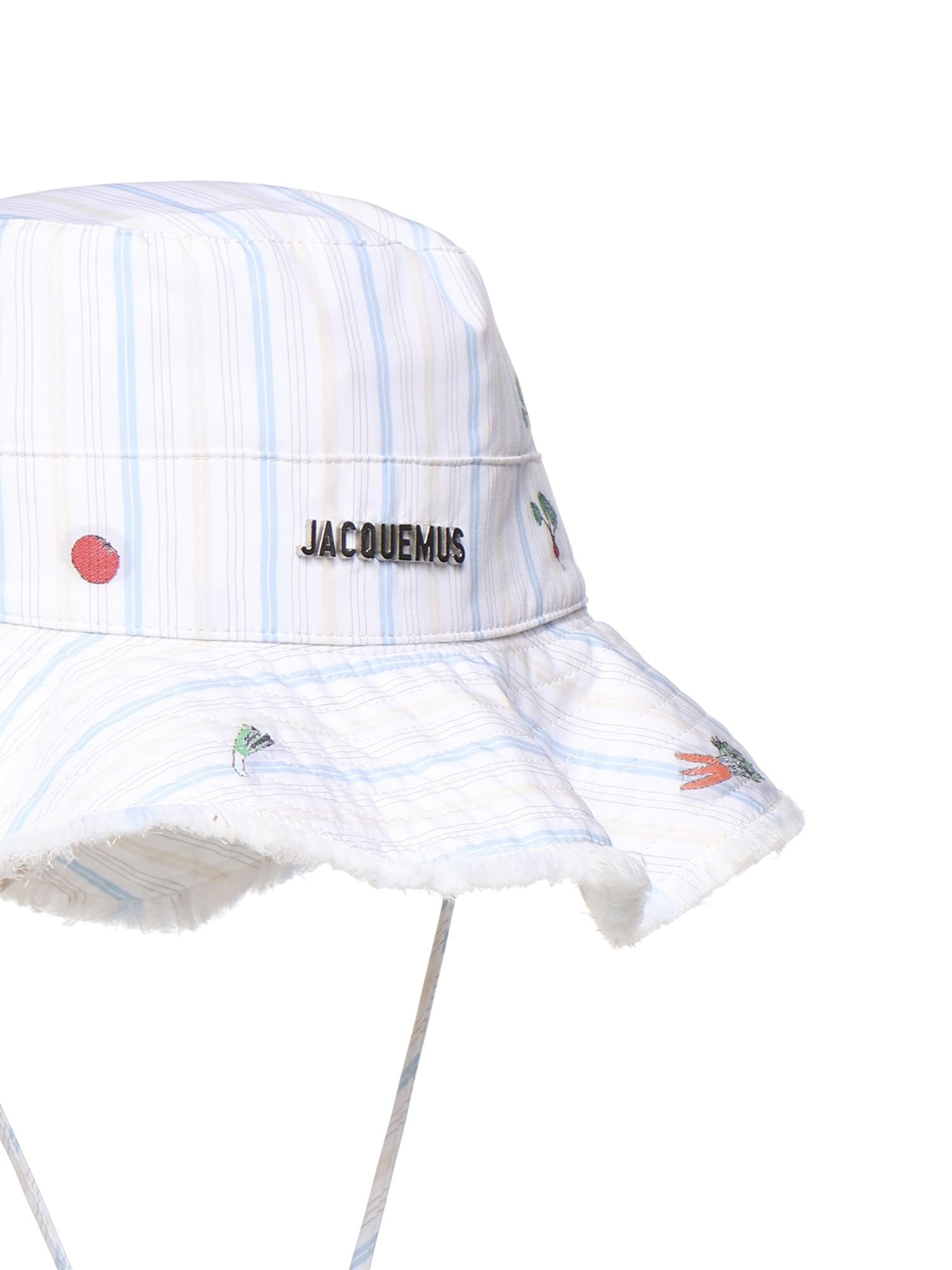 Cappello Le Bob Artichaut con logo ACU00002AW00748 1MF JACQUEMUS 