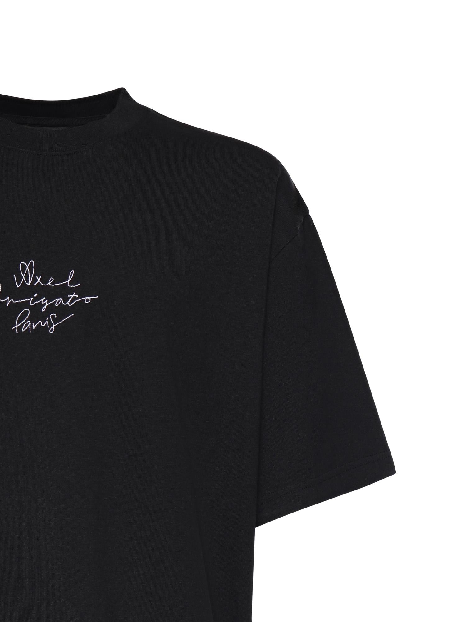 T-shirt Paris City in cotone A3935001 BLACK AXEL ARIGATO 