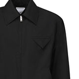 Giacca stile kimono in lana sottile<BR/> 833836 V4XP01307 BOTTEGA VENETA 