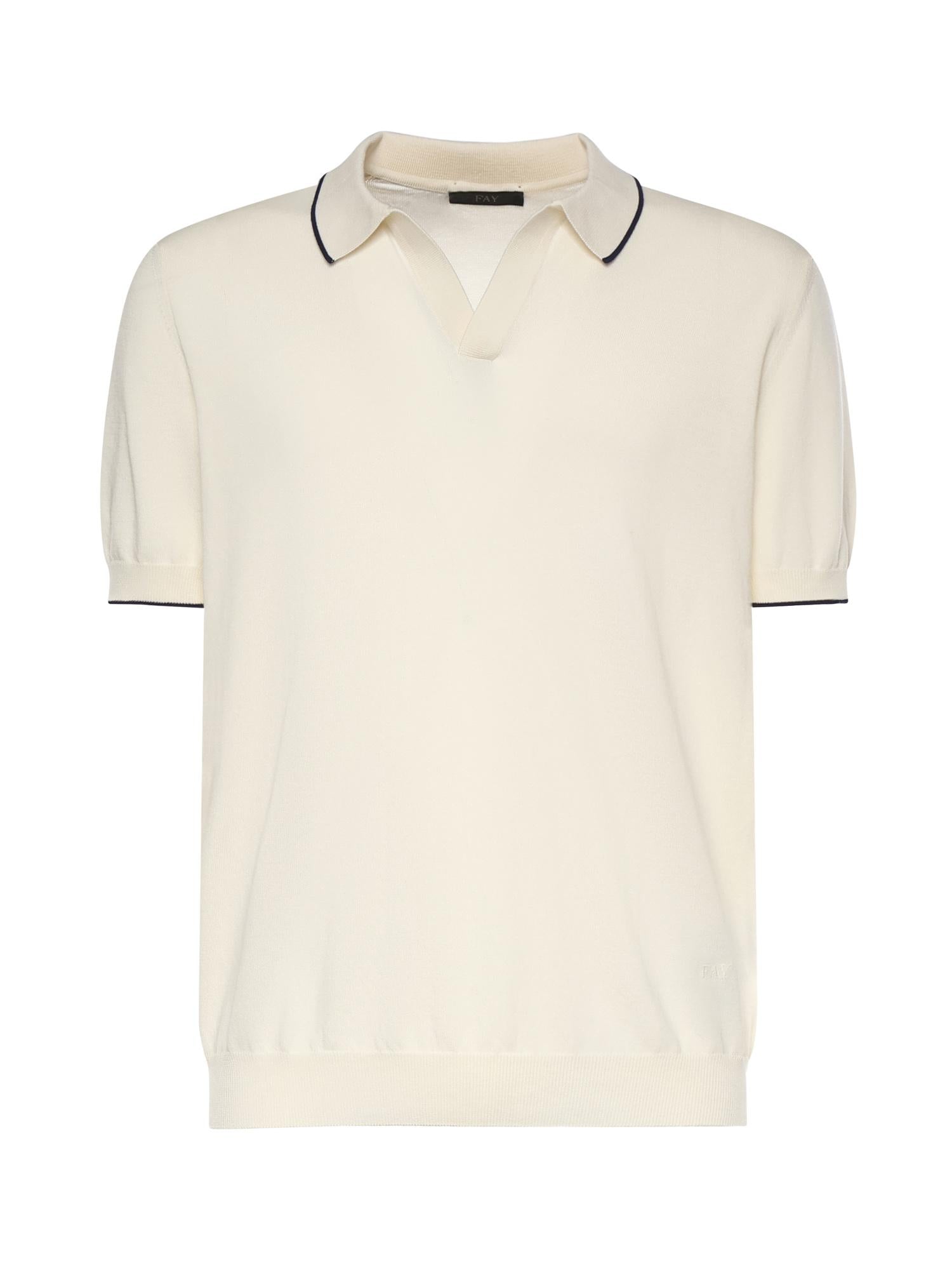 Polo in maglia di cotone NMMC1521740VHY 134E FAY 