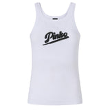 Tank top con ricamo e strass 107299 A3H7Z14 PINKO 