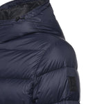 Piumino double front in popeline calandrato NAM32510620XMH U807 FAY 