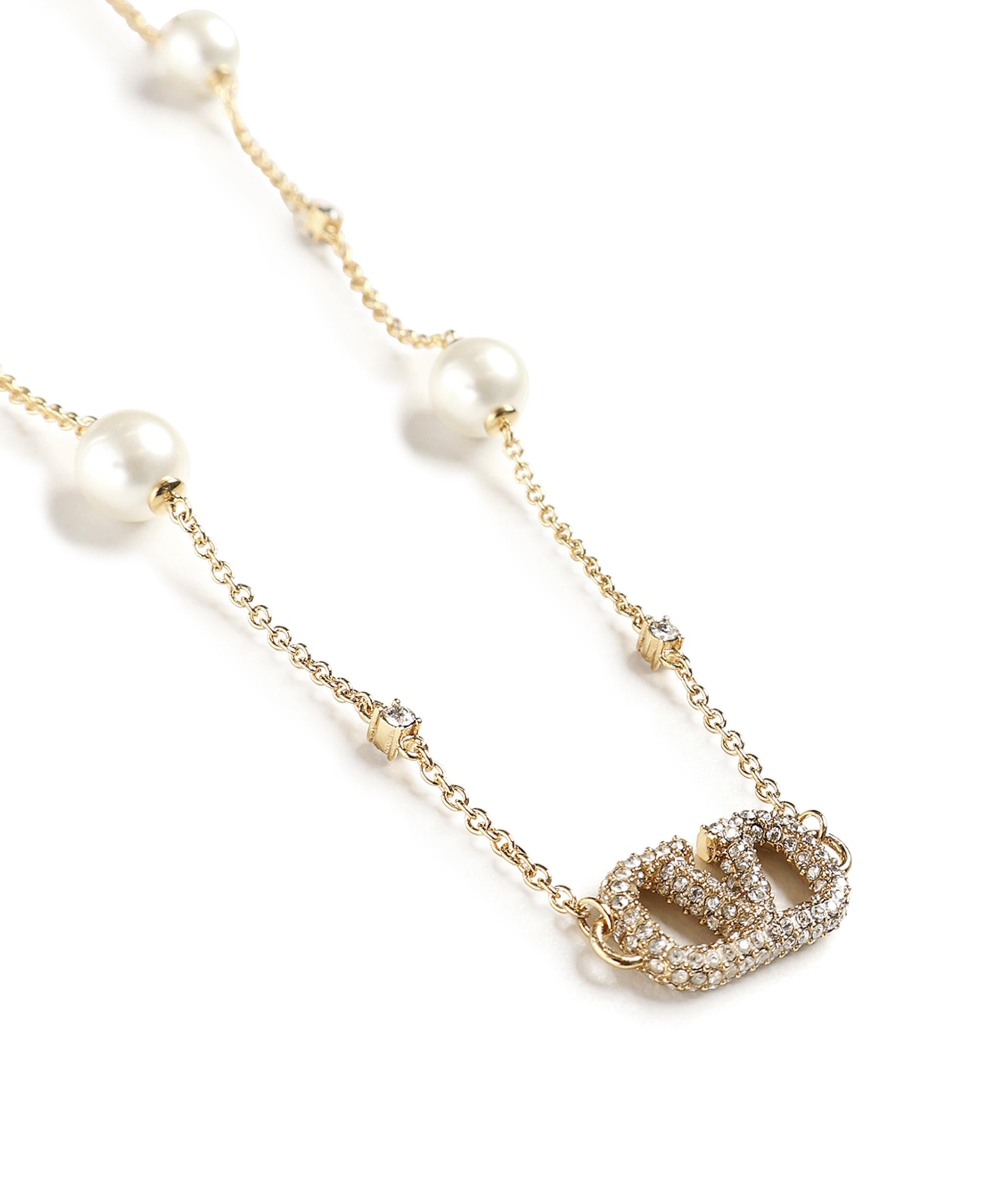 Collana VLogo Signature con perle 5W2J0W72 QVSY49 VALENTINO GARAVANI 