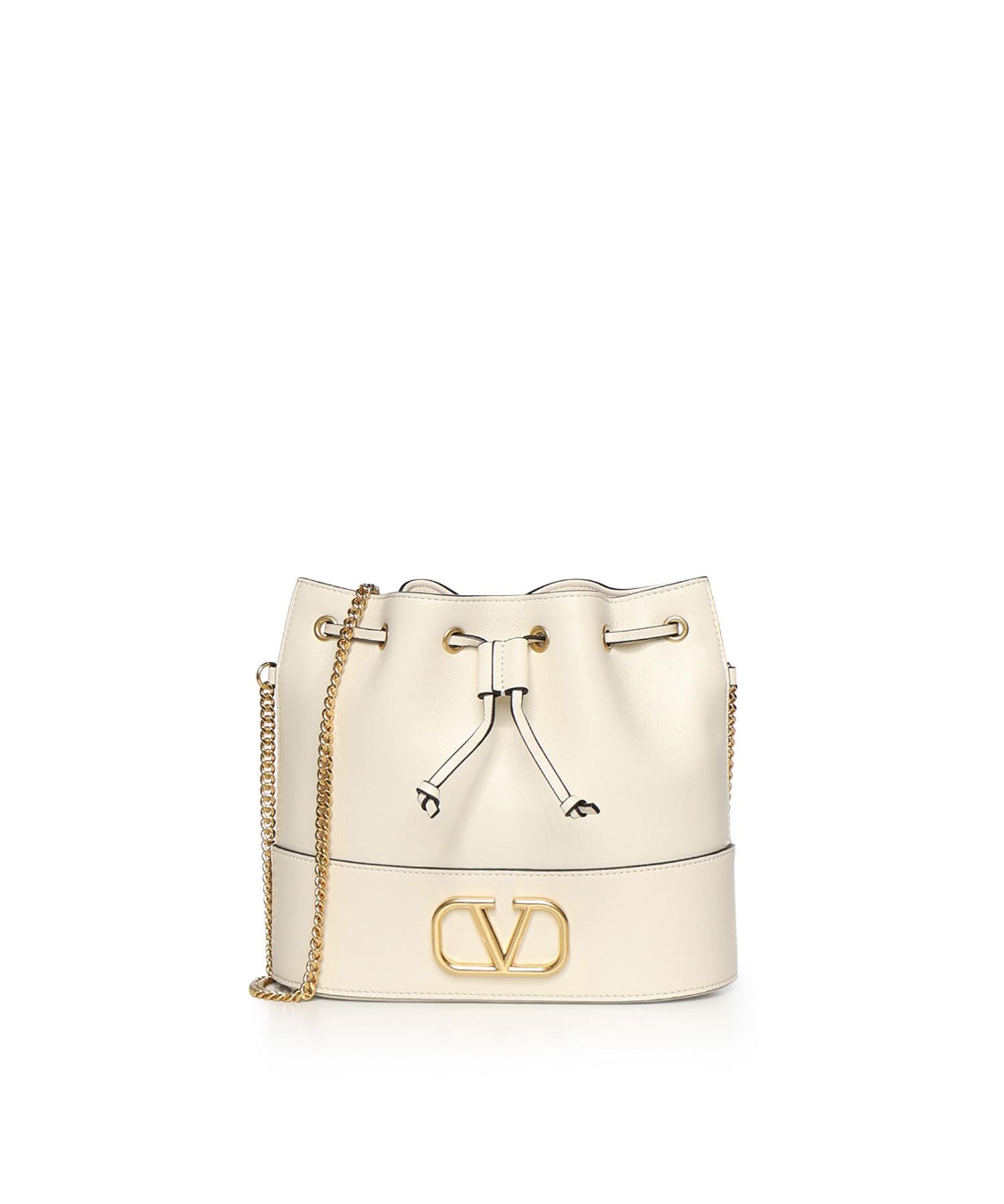 Mini bag a secchiello VLogo Signature in nappa 8W2P0T83 HPFI16 VALENTINO GARAVANI 