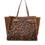 Borsa shopping Marcella in pelle con stampa BS12120 064 GIANNI CHIARINI 