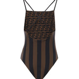 Costume reversibile in Lycra FXBA27 AQBYF13IZ FENDI 