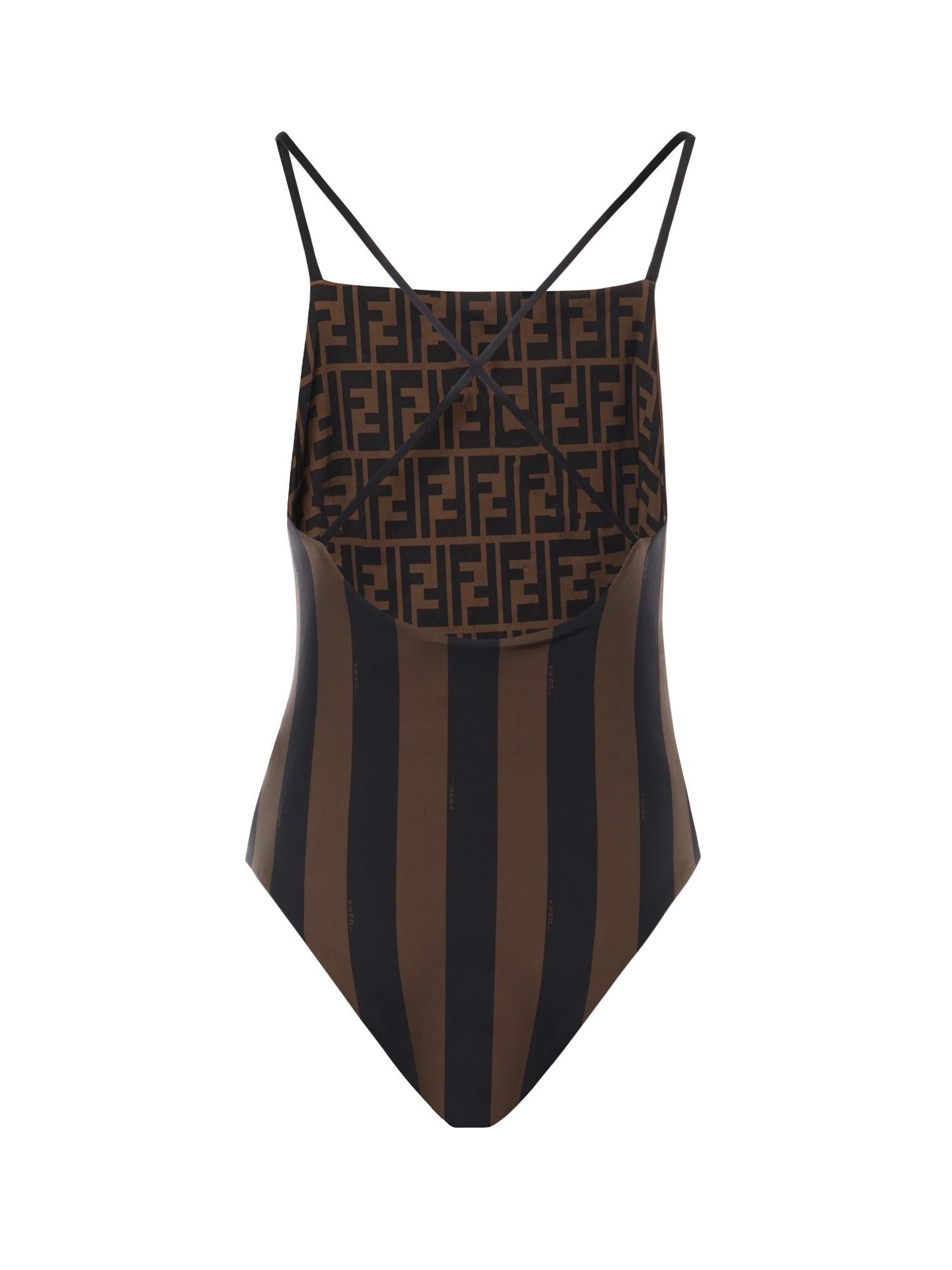 Costume reversibile in Lycra FXBA27 AQBYF13IZ FENDI 