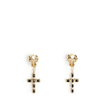 Orecchini pendenti con croci in strass WEQ4S3 W1111N0011 DOLCE & GABBANA 