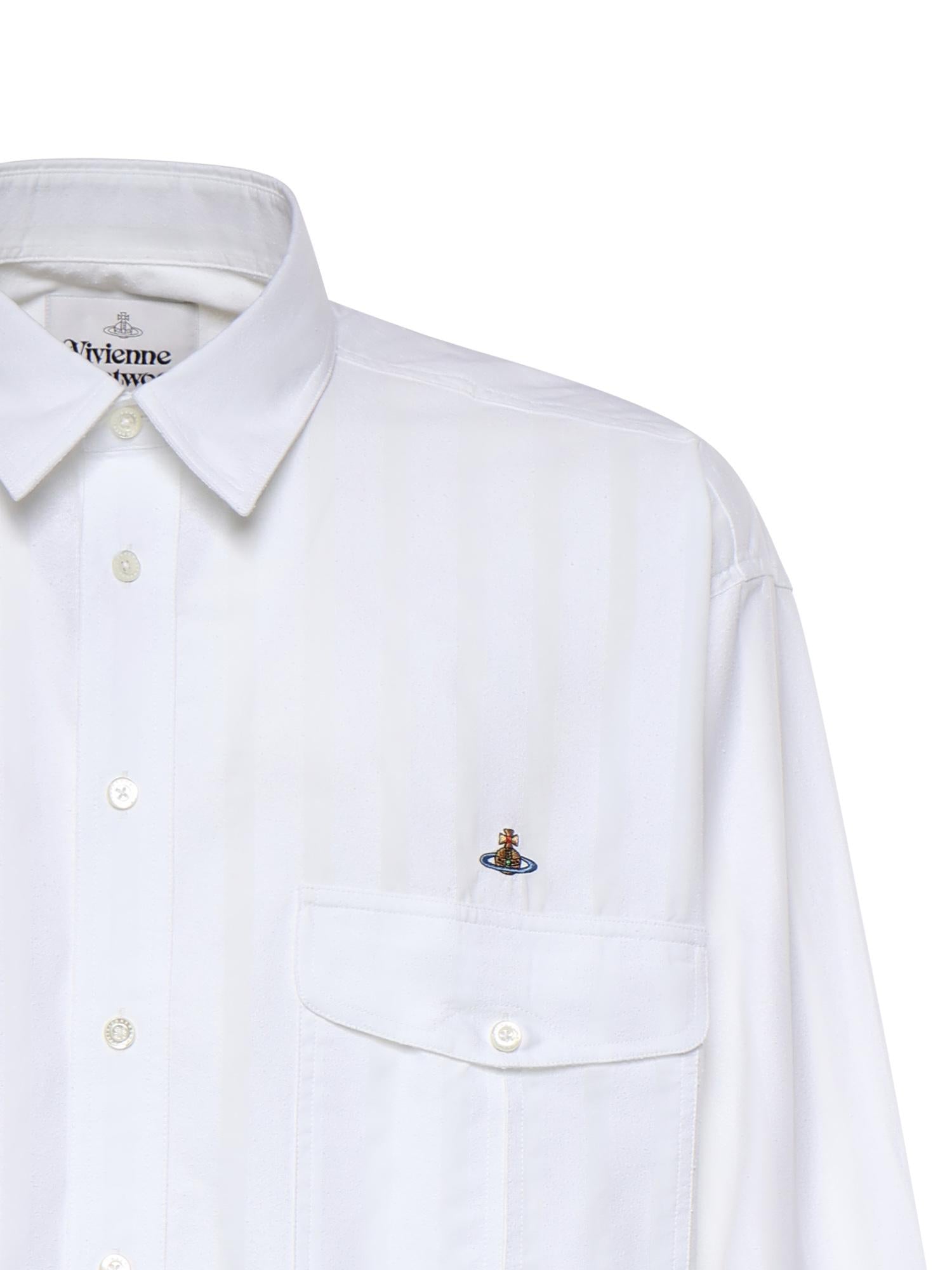 Camicia Bernhard in misto cotone 2401004B W01ETA211 VIVIENNE WESTWOOD 