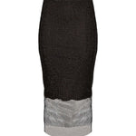 Gonna longuette con strass 2522776021600 003 SPORTMAX 