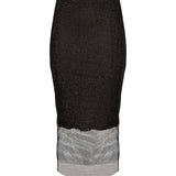Gonna longuette con strass 2522776021600 003 SPORTMAX 