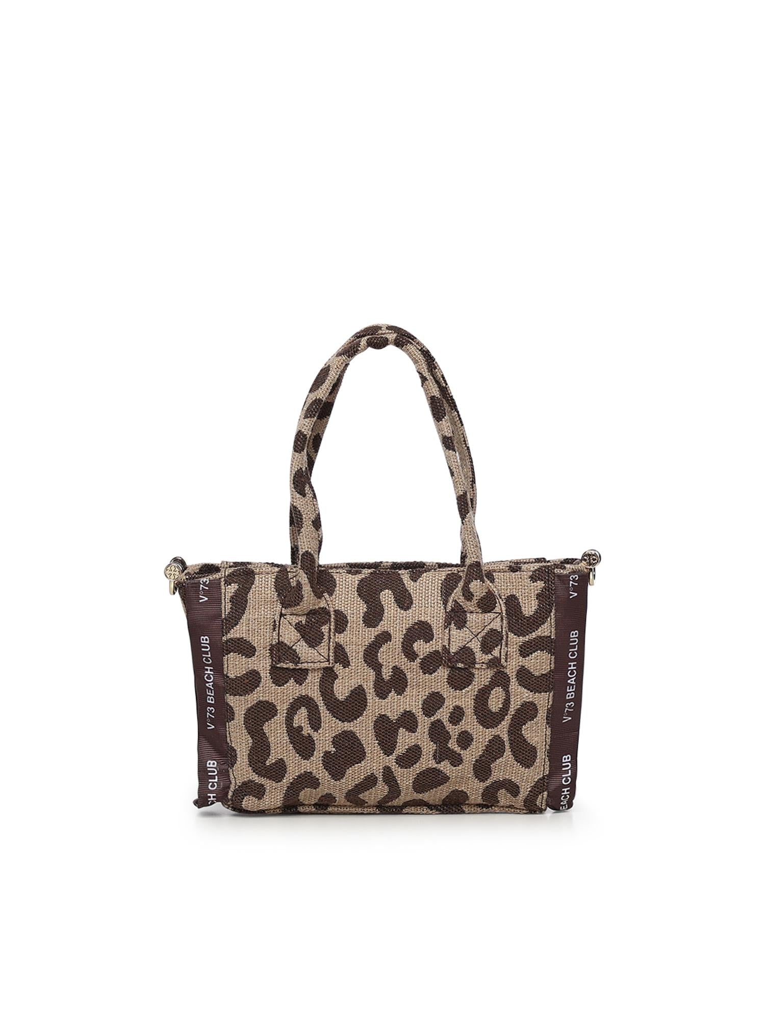 Mini bag Milene con logo 73BS9MV03M ILENEBEIGE/MORO V° 73 