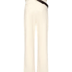 Pantaloni incrociati con cintura 105071 A2JPC21 PINKO 