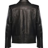 Giubbotto Push It in pelle PUSH IT PYTHONNERO GIULIANO GALIANO 