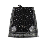 Pantaloncini corti stampa bandana 104792 A2FLZ1T PINKO 