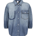 Camicia jeans maniche a tre quarti 104629 A2DTPJO PINKO 