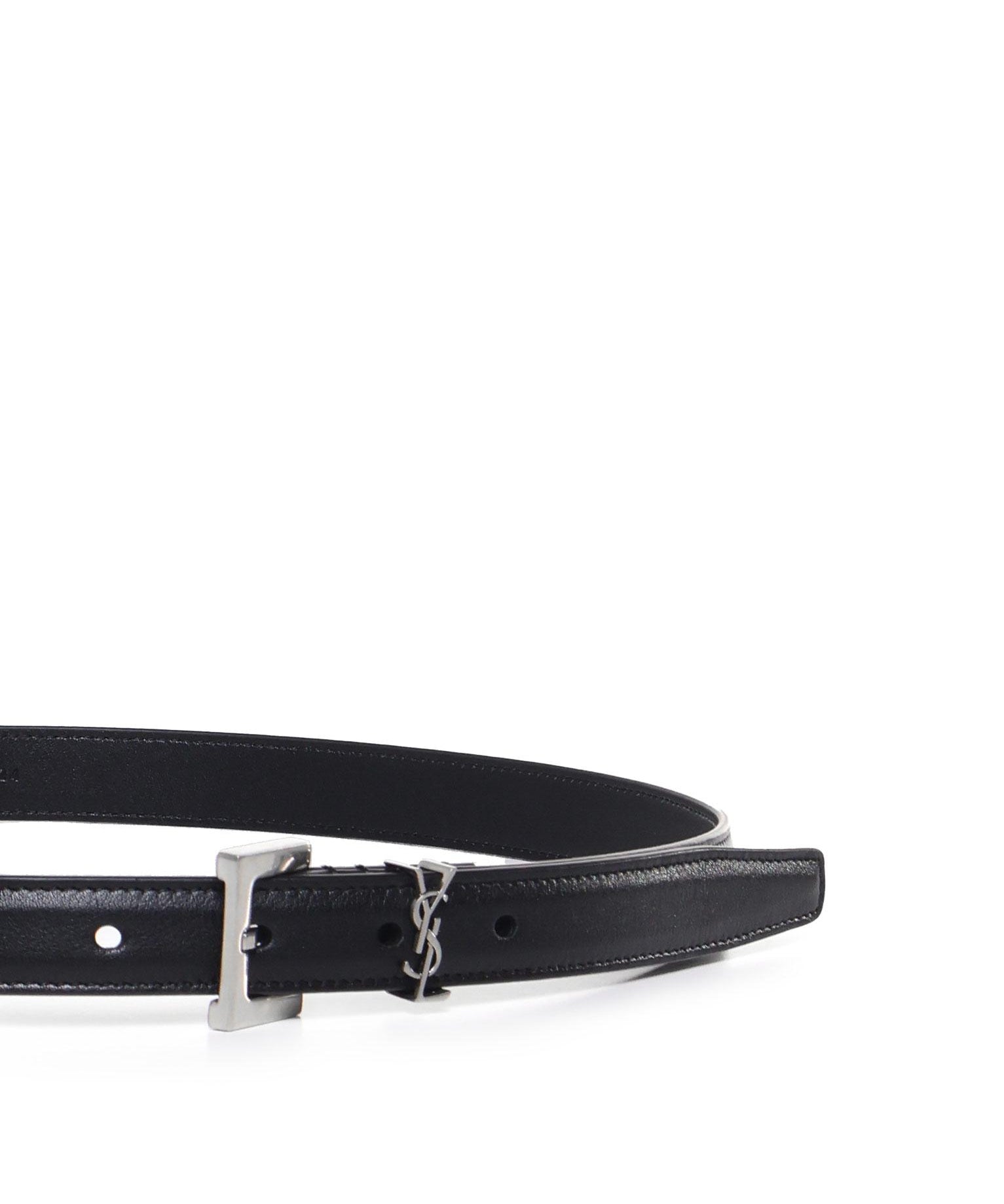 Cintura Cassandre in pelle 554465 BOO0E1000 SAINT LAURENT 