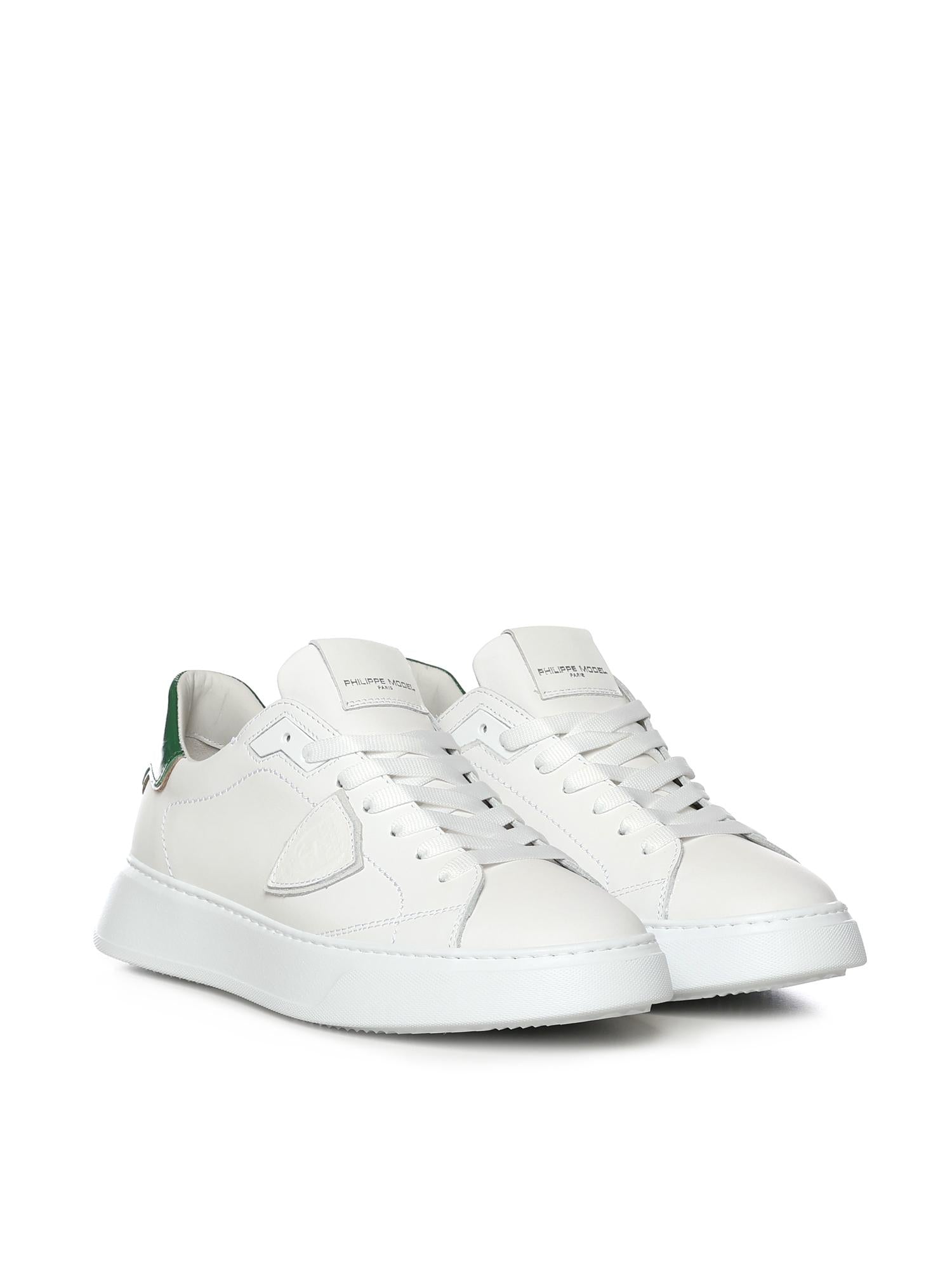 Sneaker Temple in pelle BTLU V019 PHILIPPE MODEL 