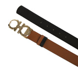 Cintura Gancini in pelle<BR/> 23A564 674471532 FERRAGAMO 