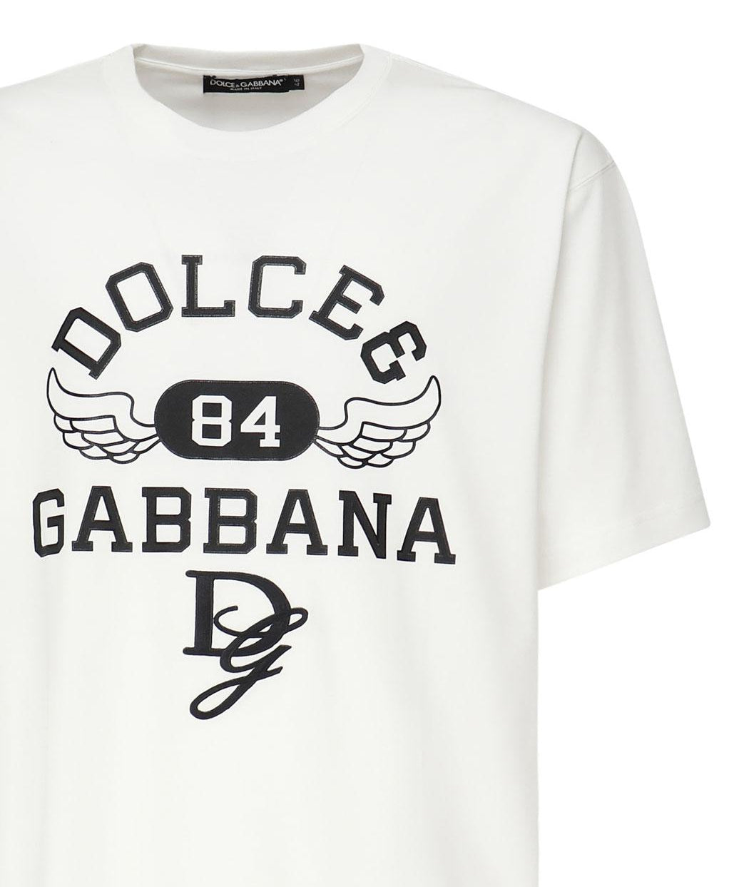 T-Shirt in cotone G8PN9Z G7NSNW0111 DOLCE & GABBANA 