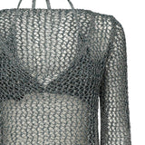 Maglia a rete con bikini 104749 A2FBSSZ PINKO 