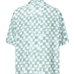 Camicia cropped Acquerello<BR/> SH002004 BLUCLR BONSAI 