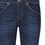 Pantaloni George skinny in cotone e lyocell<BR/> UP232 DS0345UHR2800 DONDUP 