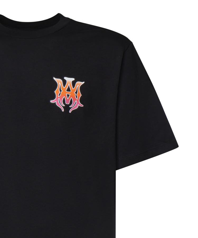 T-shirt con logo in cotone AMTOJR1170 001 AMIRI 