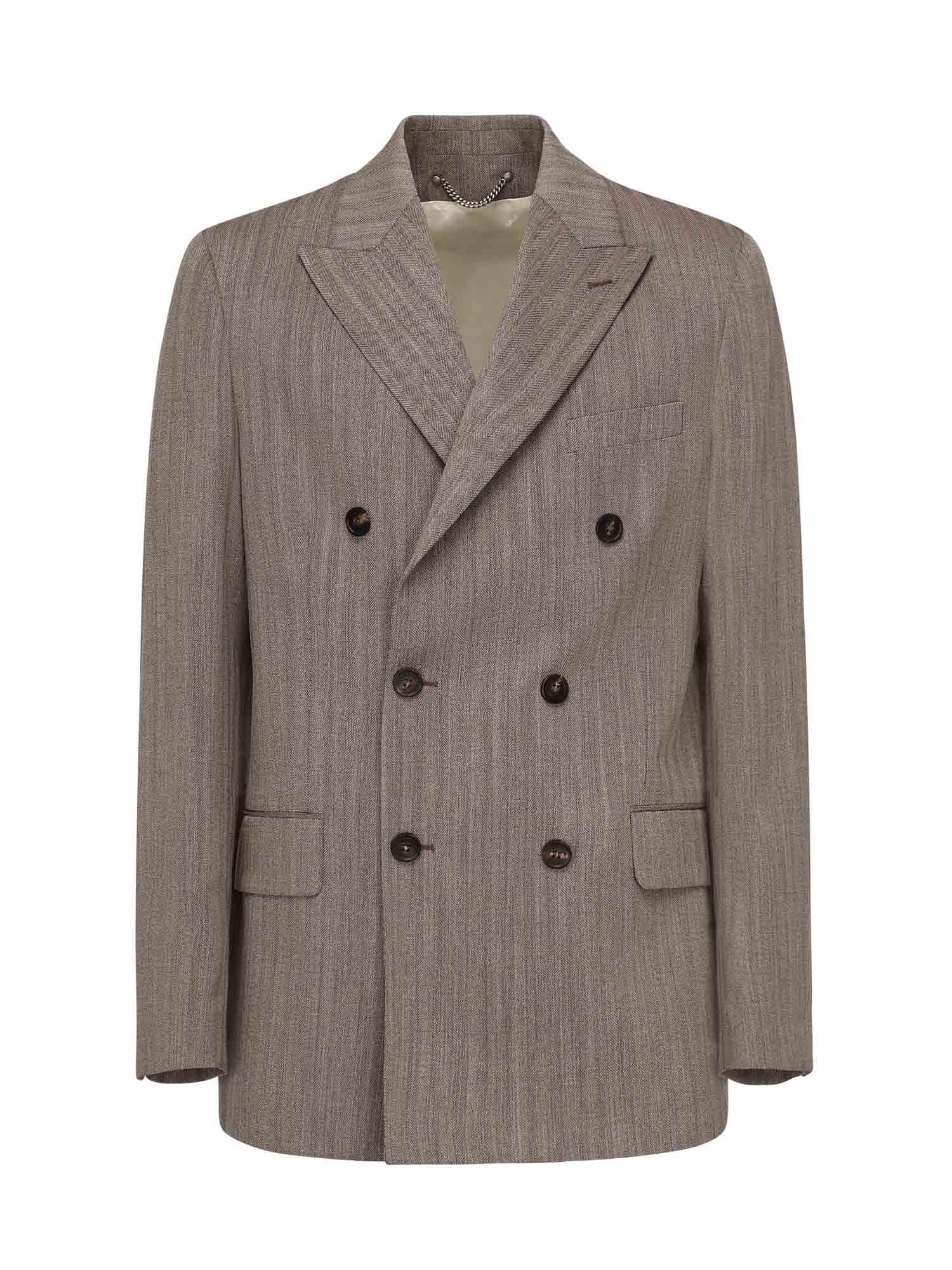 Blazer doppiopetto Journey GMP00835 P00209040190 GOLDEN GOOSE 