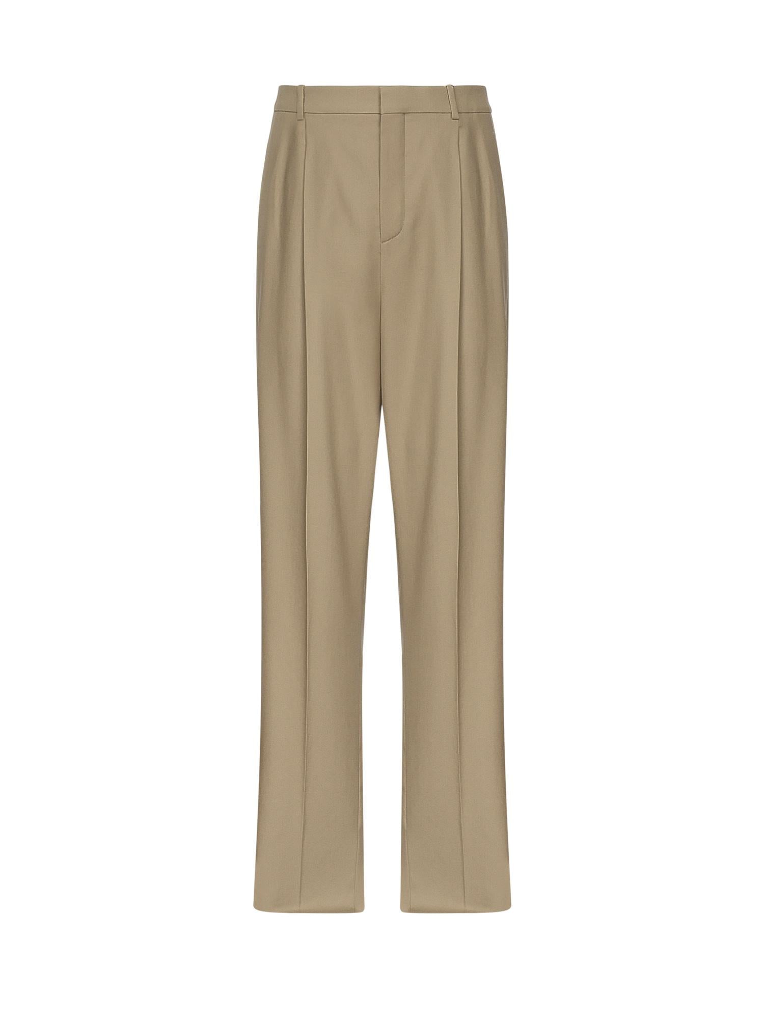 Pantaloni in gabardine di lana 821899 Y405W7557 SAINT LAURENT 