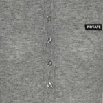 Polo in lana con logo 116181 1093 ROTATE 