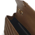 Borsa Loulou small in pelle di agnello trapuntata 801437 AAEAX2357 SAINT LAURENT 