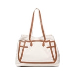 Borsa tote I am responsible 73BS7UH01 RESPONSIBILITY MUSTNATURALE/CUOIO V° 73 