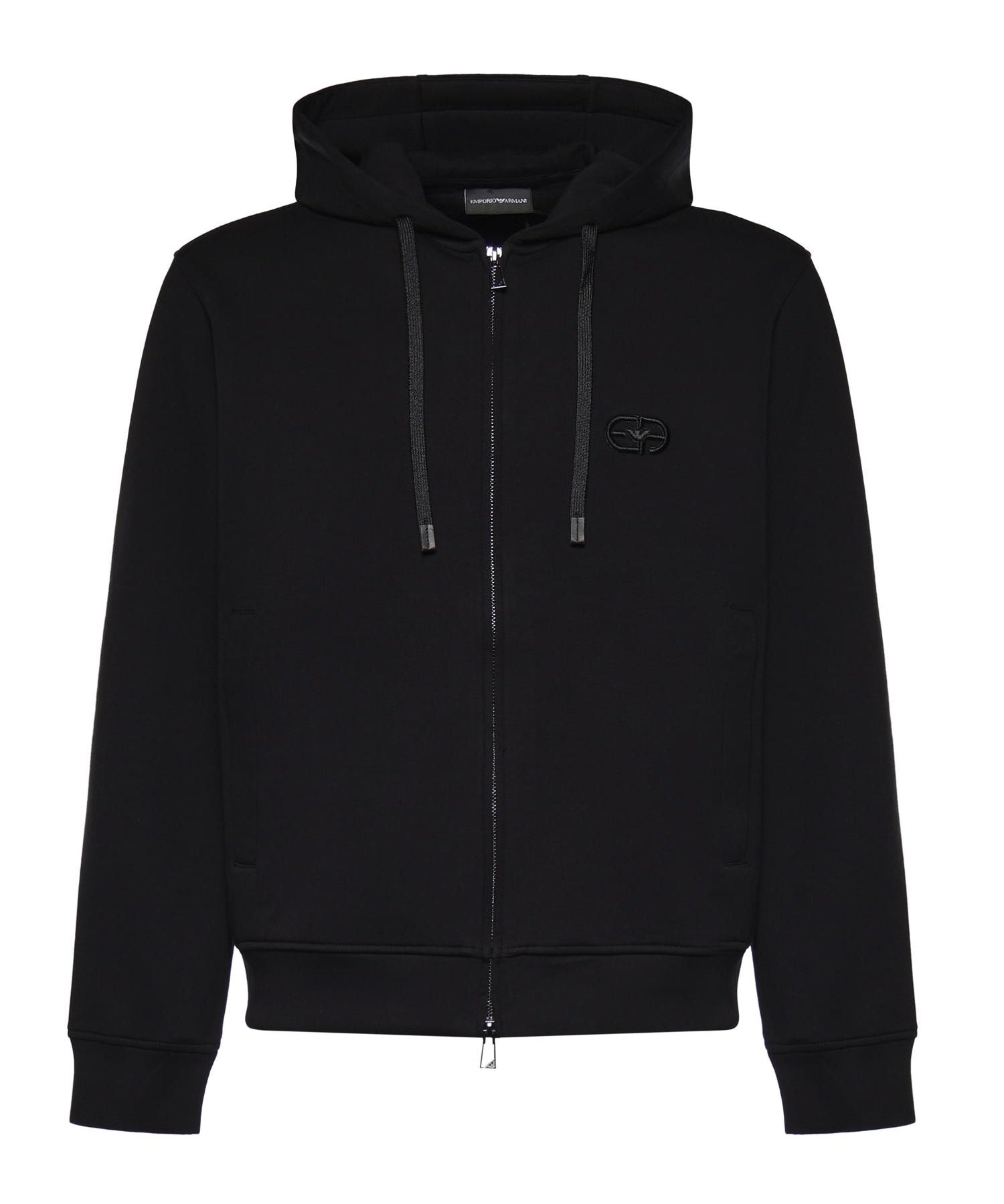 Felpa in double jersey con logo EM004538 AF10013UC001 EMPORIO ARMANI 