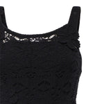 Abito midi crochet con fiori applicati 106862 A3B8Z99 PINKO 