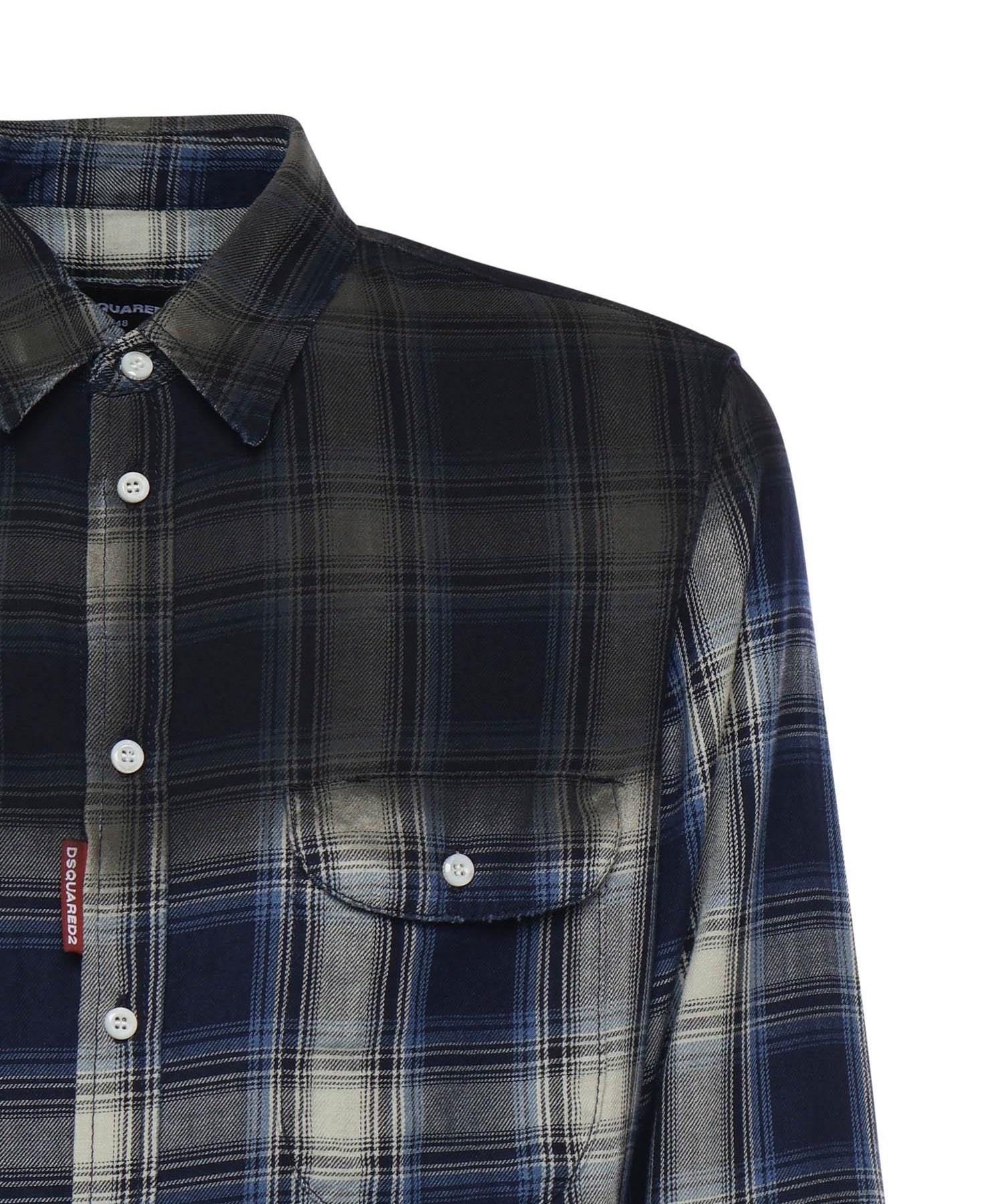 Camicia Canadian Vintage in cotone S74DM0993 D35206001F DSQUARED2 