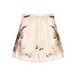 Shorts Ascension in lino 4557ASS253 CRMPLMFLO ZIMMERMANN 