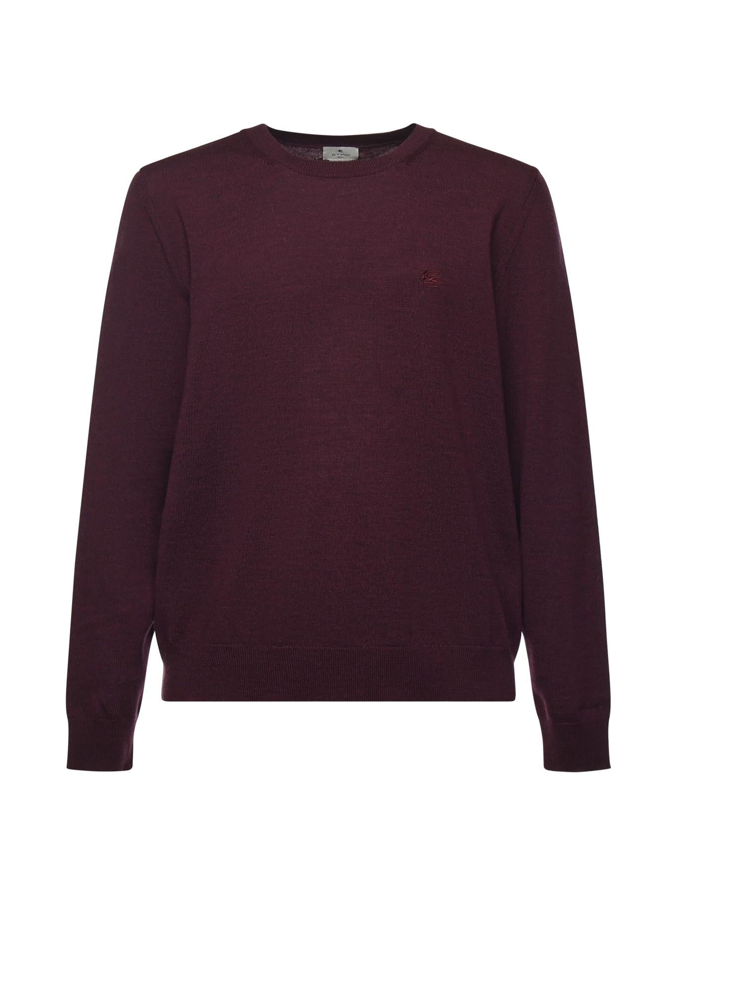 Maglione in lana con monogram ricamato MRKF0096 AL291R0369 ETRO 
