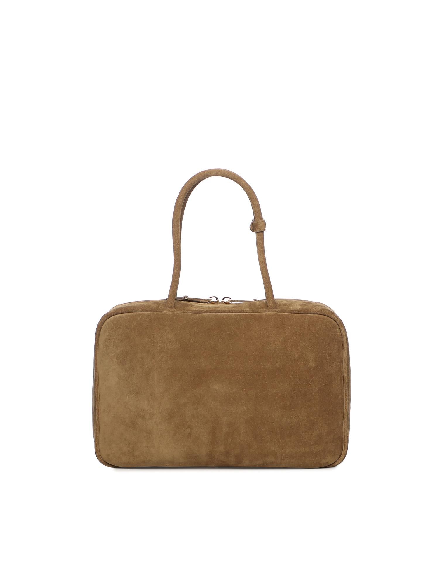 Borsa Beau in camoscio 5BB117 2CSSF0393 MIU MIU 