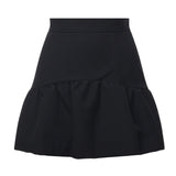Minigonna con balza 105767 A2QVZ99 PINKO 