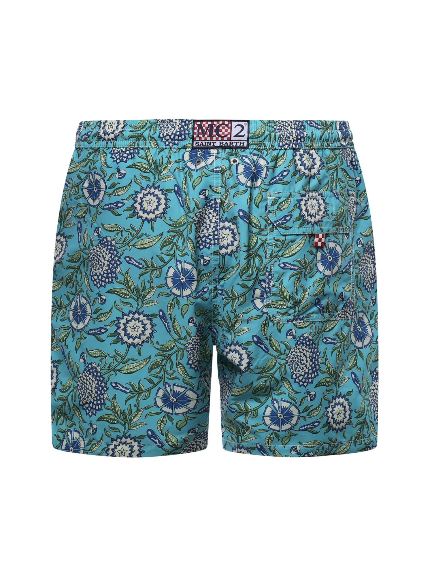 Costume da bagno con stampa<BR/> SYR0001 01262L MC2 SAINT BARTH 
