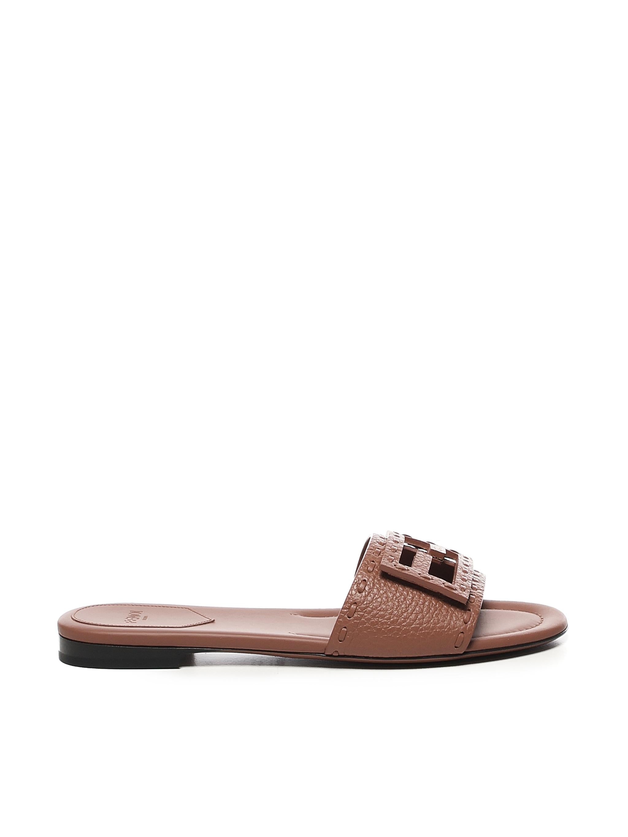 Slides Baguette in pelle 8R8136 AQY2F1STQ FENDI 