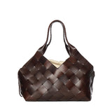 Borsa tote Castello in pelle 8111 DK BROWN DRAGON DIFFUSION 