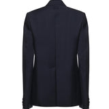 Giacca monopetto in kid mohair MH1991 12I1F0124 MIU MIU 