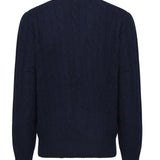 Maglia in cashmere a trecce 710876728 008 POLO RALPH LAUREN 