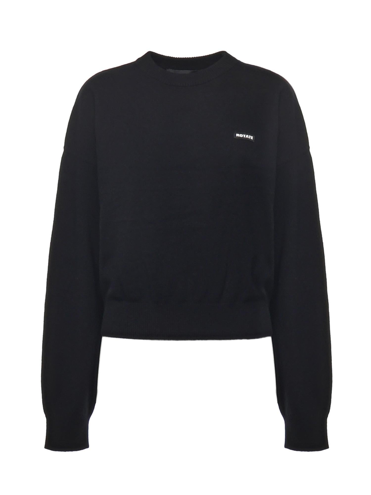 Maglione con logo lettering 114752 100 ROTATE 